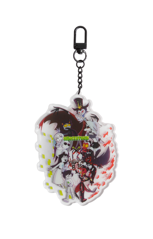 Helluva Boss x Homestuck Collab Jumbo Acrylic Keychains