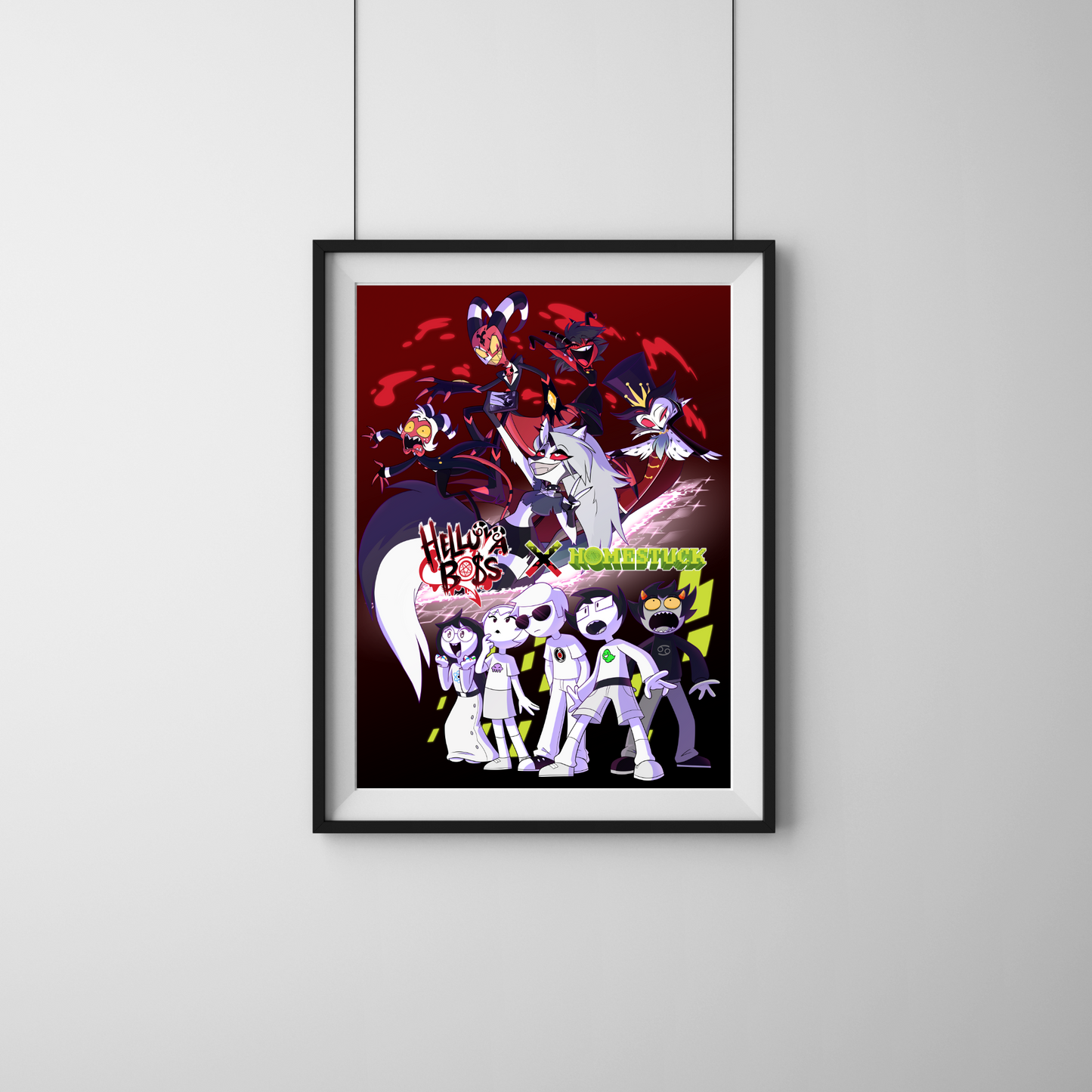 Helluva Boss x Homestuck Poster