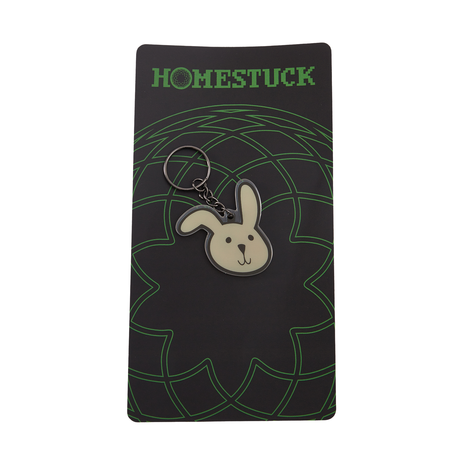 John's Bunny Acrylic Keychain