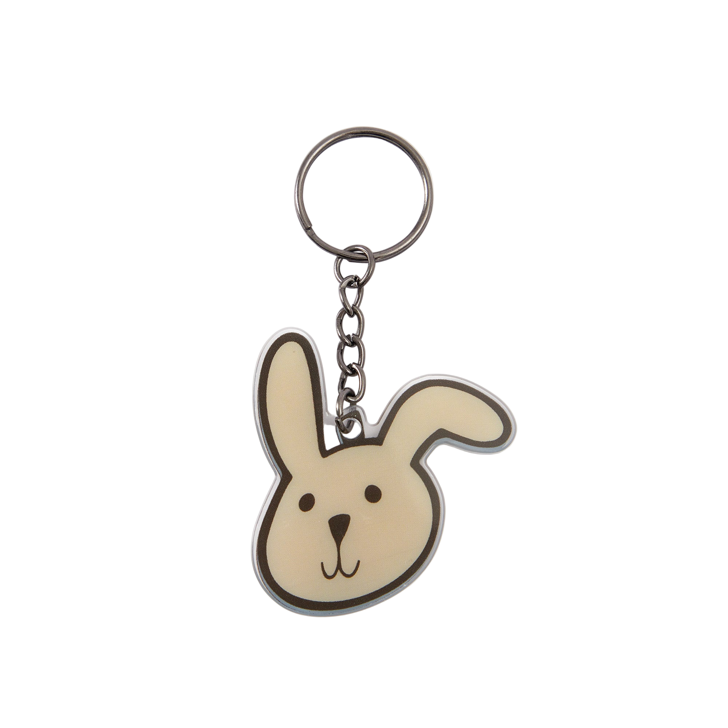 John's Bunny Acrylic Keychain