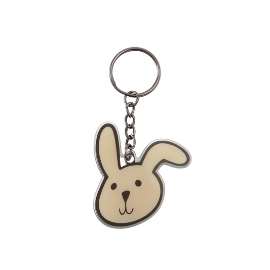 John's Bunny Acrylic Keychain